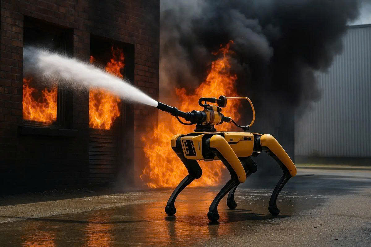 Robot được thiết kế để thay thế con người cho những công việc nguy hiểm